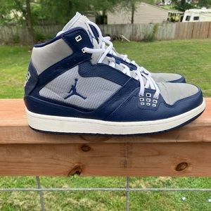 Jordan 1 Flight Navy and Grey